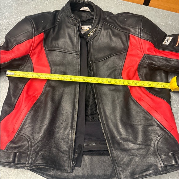 Alpinestars Black and Red Motorcycle Jacket. - Picture 9 of 9